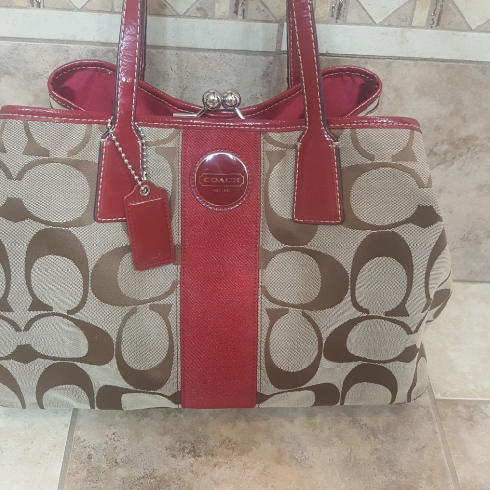 Coach shoulder bag purse